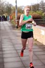 Vicky Hindson second in the 2012 Brampton to Carlisle Road Race.